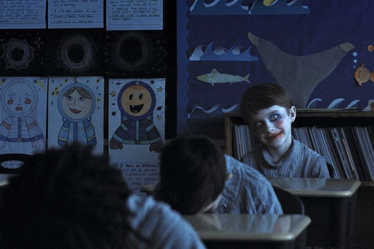 Weapons classroom scene Thriller Movie